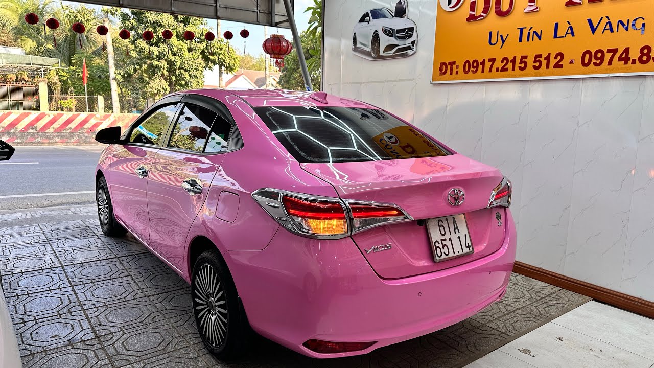 Vios g 219 tự động xe nhà mua mới đỗi màu sơn máy số + keo chỉ rin còn tốt lắm giá 350 tr 0917215512