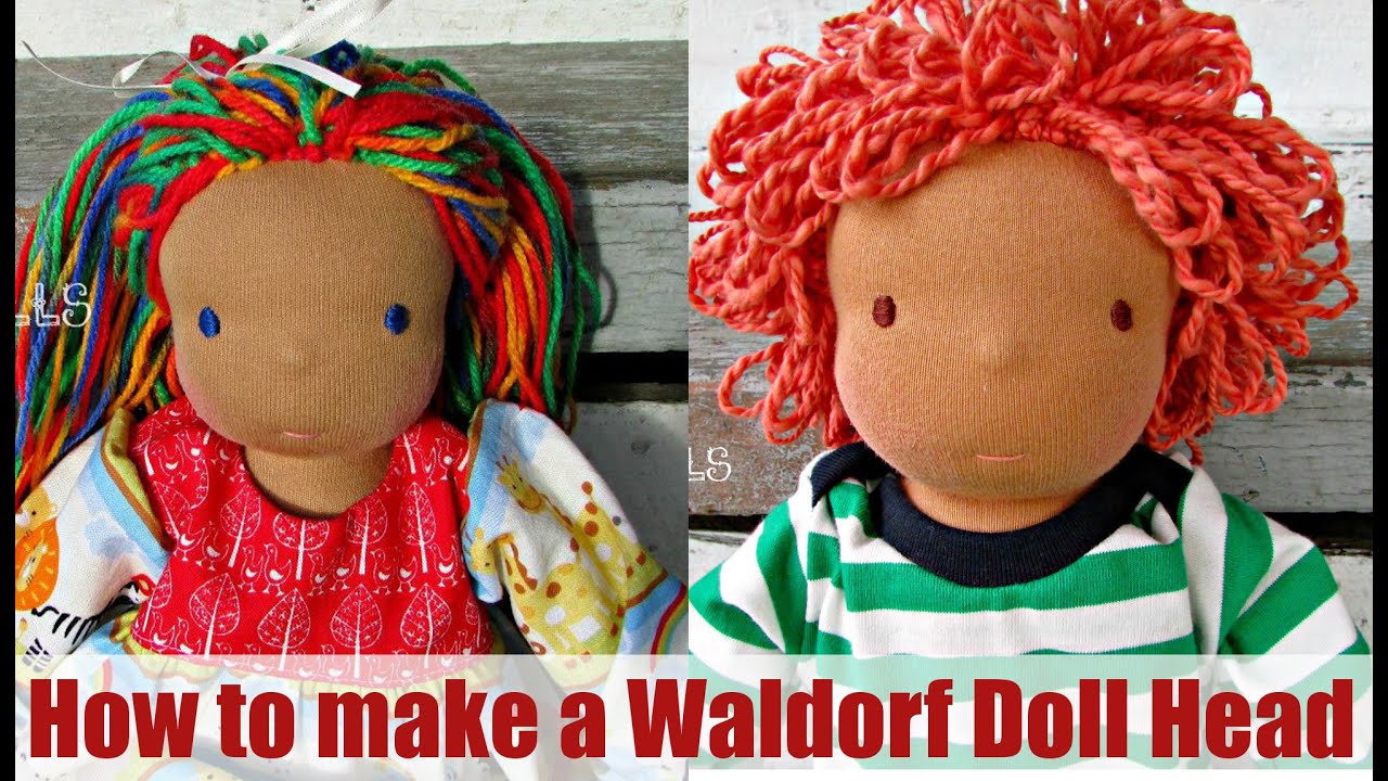 DIY | Waldorf Doll Head | Classic Sami Doll pattern | Part 1
