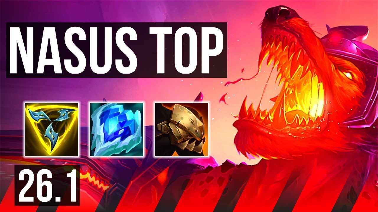 NASUS vs QUINN (TOP) | Good KDA: 14/2/7, 5k gold comeback | NA Master | 26.1