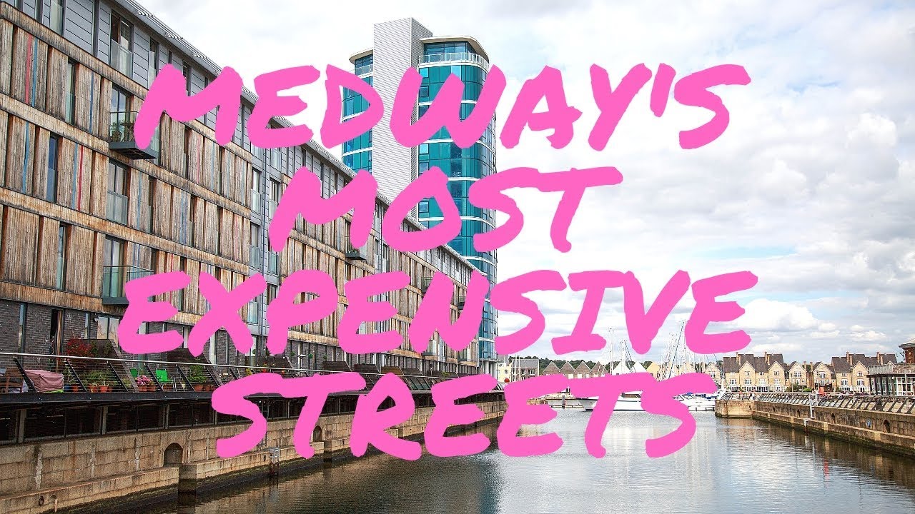 The most expensive streets in Medway, Kent