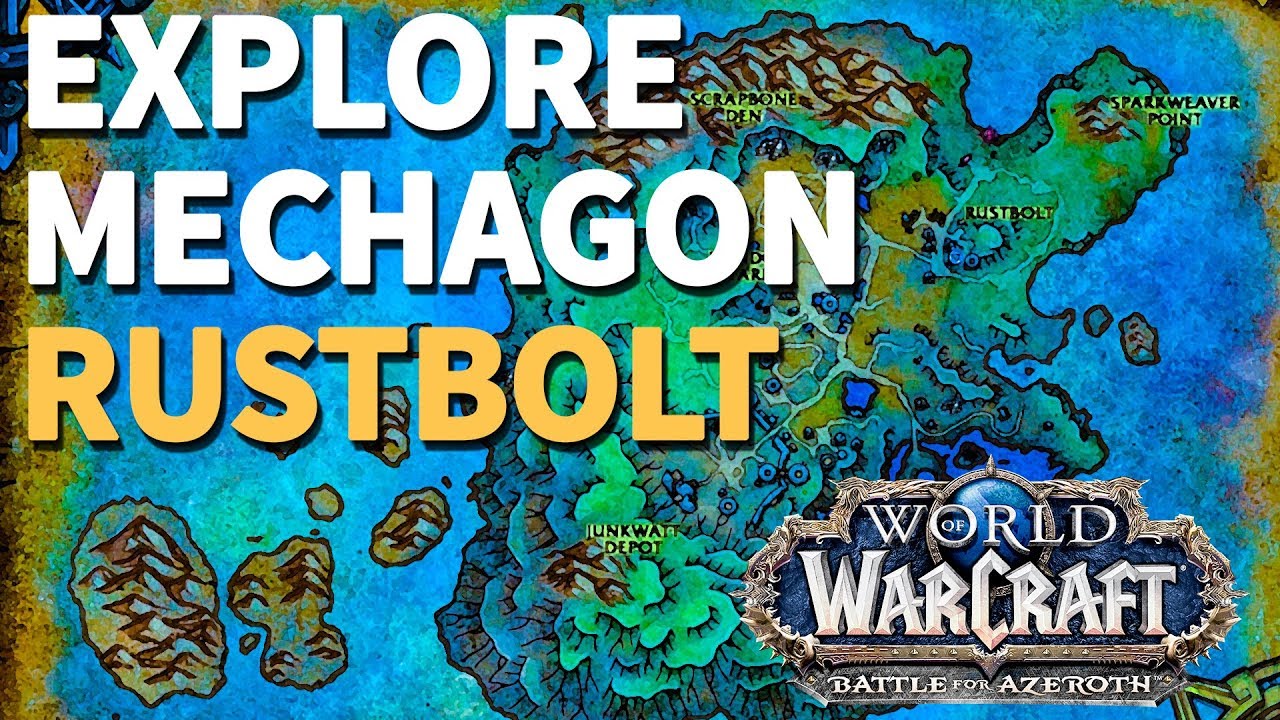 Rustbolt Explore Mechagon WoW Location
