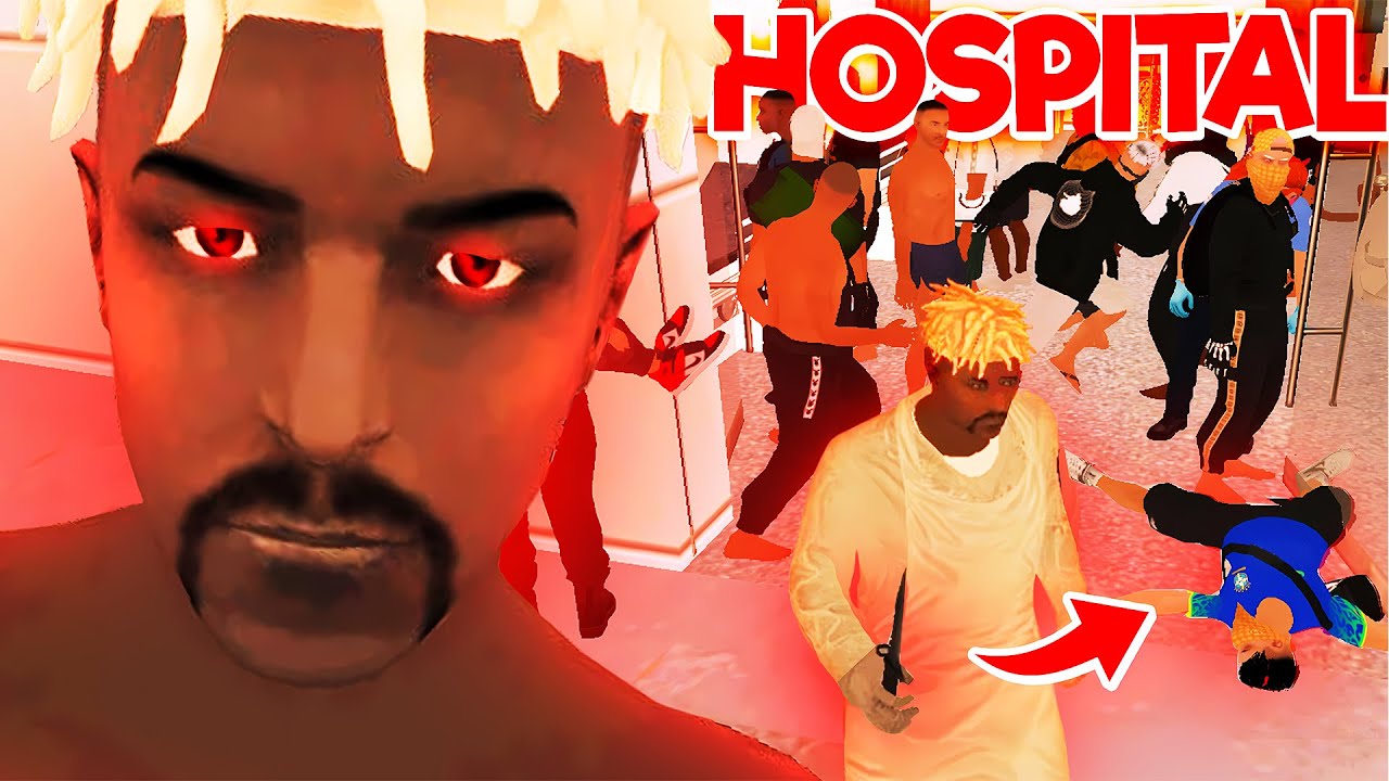 TUMULTO no HOSPITAL 💉🔪   GTA MTA RP