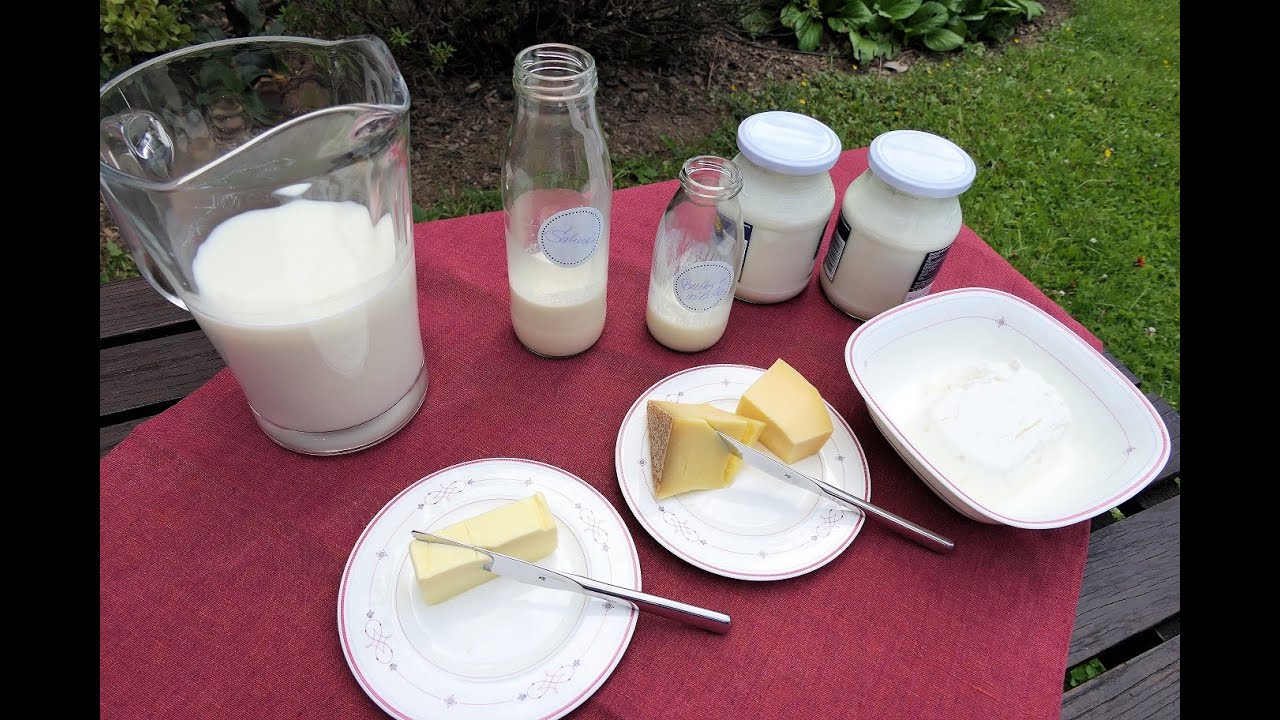 Milchvielfalt: Welche Milchprodukte und wie viel davon kann man aus einem Liter Milch herstellen?