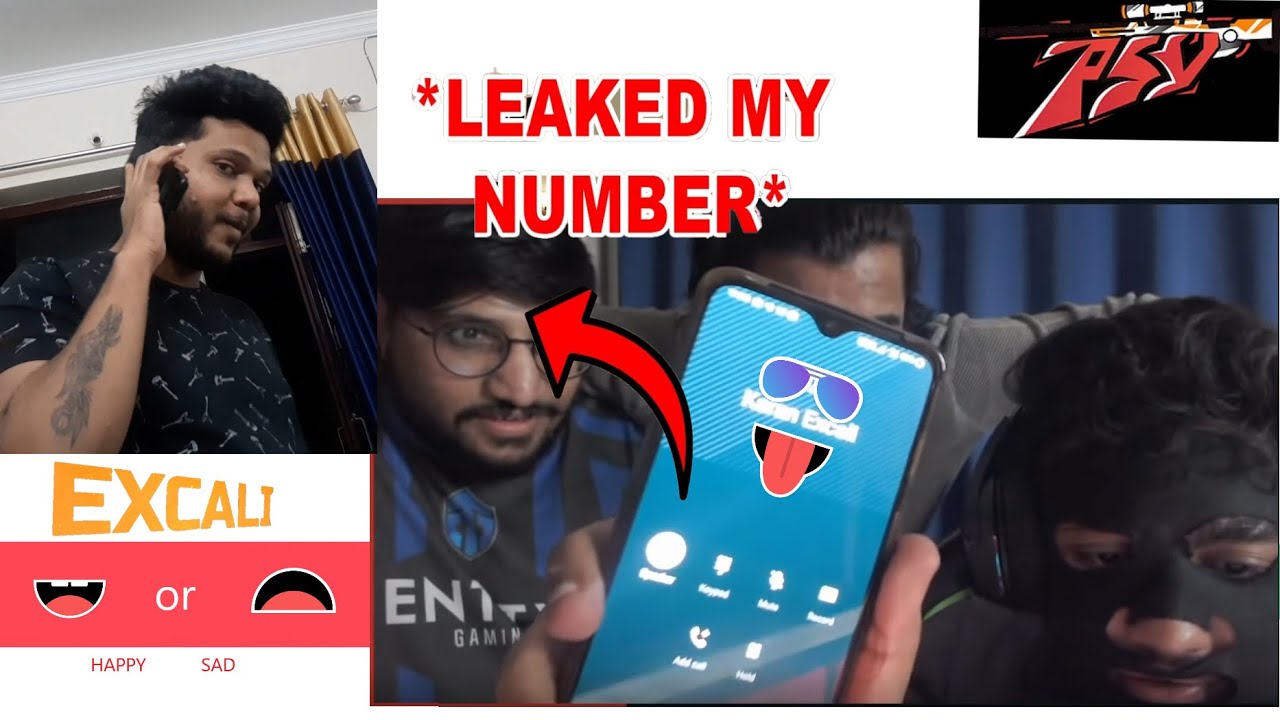 @Psy Gaming  Leaked @Excali 's Number | Excali OP Bolte | VLT Vlogs RAW Moments #VLT #VLTBootcamp