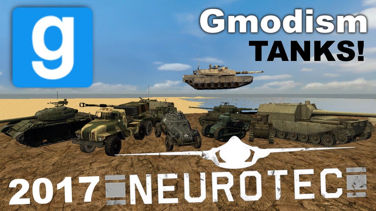 Garry's Mod Addon Showcase: NeuroTec 2017 - Tanks, APCs & Artillery
