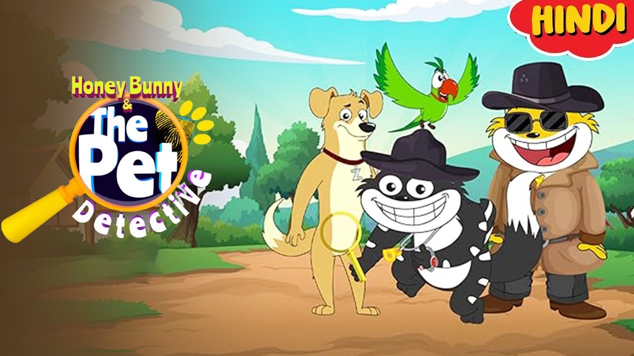 Honey Bunny And The Pet Detective | New Movie In Hindi | Kids Cartoon | YO Kids Masti