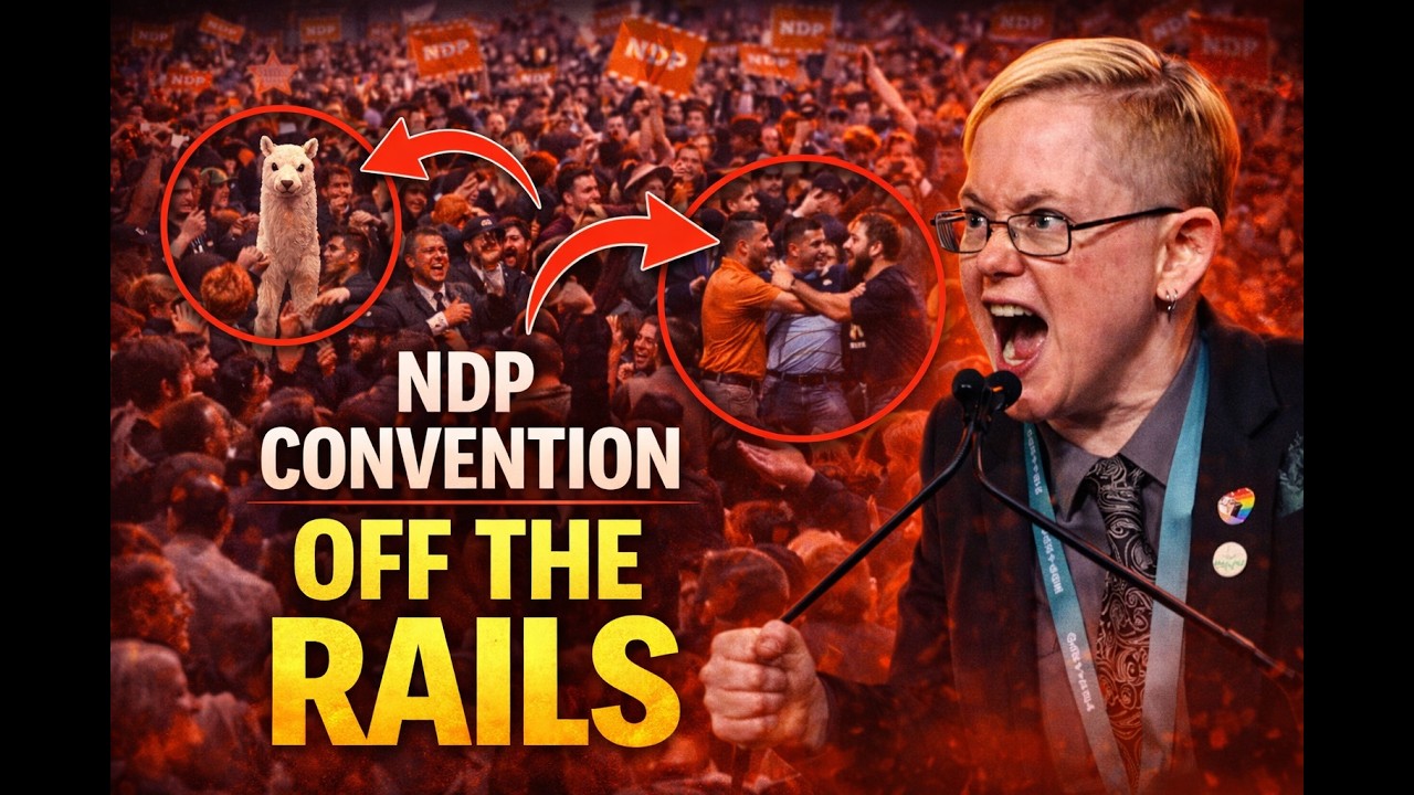 LIVE: NDP Convention Showcases How Off The Rails Canada's Left Is