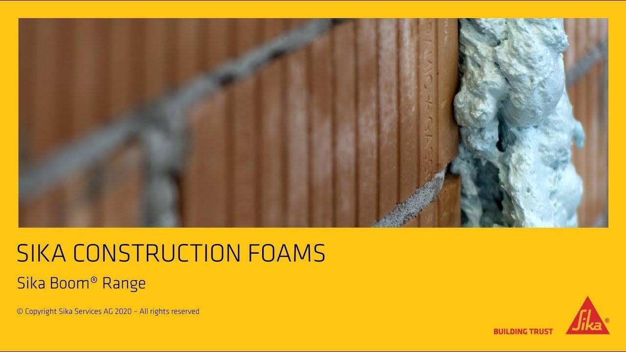 Sika Boom&reg; Construction Foam Range