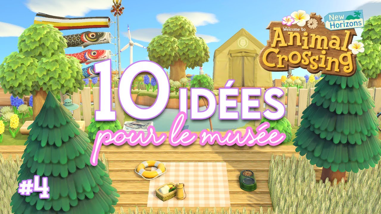 10 IDÉES DÉCO POUR LE MUSÉE (Partie 4)🌼- ANIMAL CROSSING NEW HORIZONS