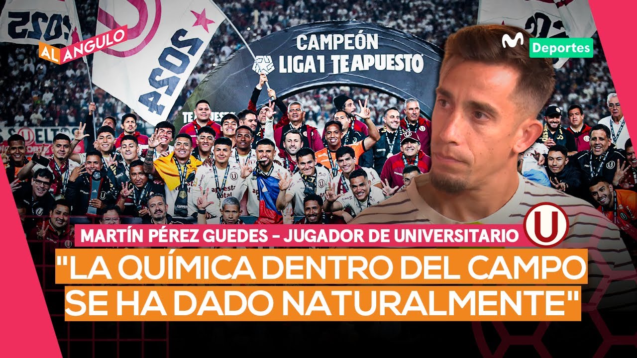 MARTÍN PÉREZ GUEDES: LA IMPORTANCIA DEL COLECTIVO PARA  EL TRICAMPEONATO DE CREMA | AL ÁNGULO ⚽🥅