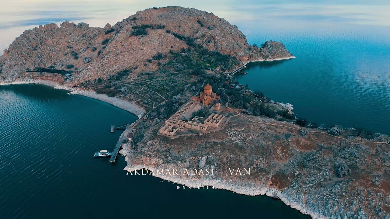 Van Gölü’nün Ortasında Bir Miras: Akdamar Adası | 4K Drone