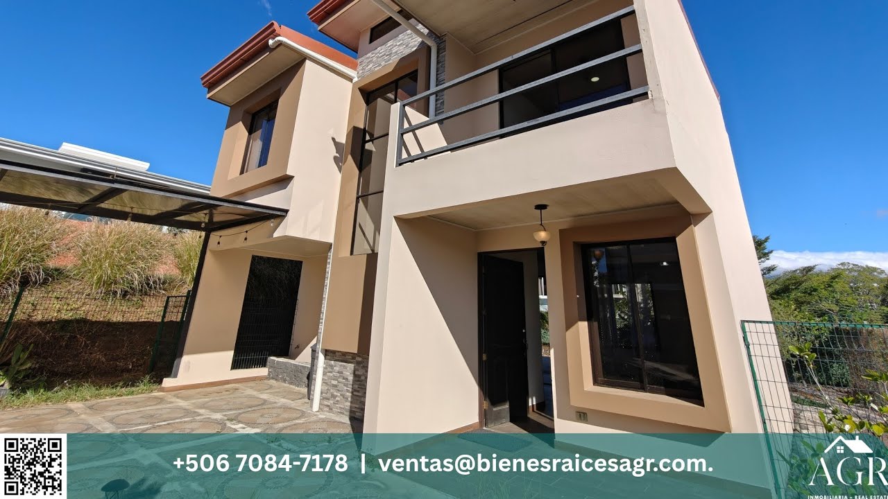 AGR INMOBILIARIA - Casa en Alquiler Grecia Costa Rica - Condominio Montezuma