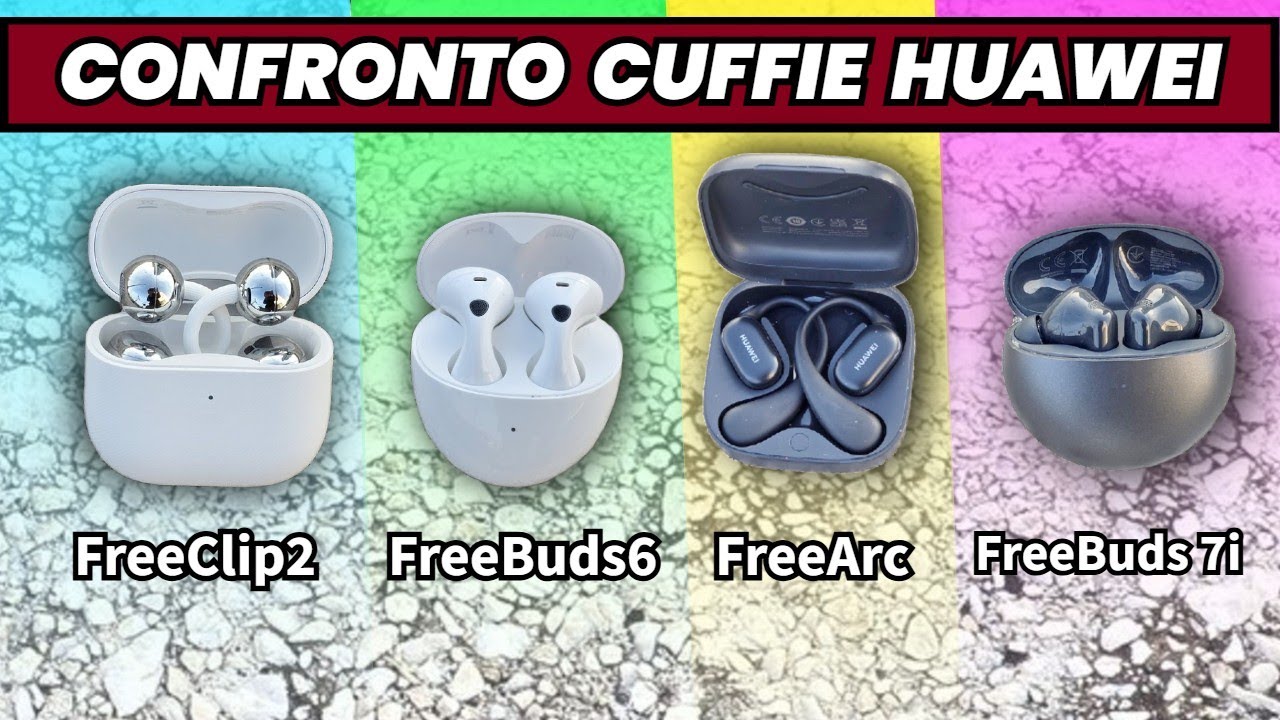 CONFRONTO LE MIGLIORI CUFFIE HUAWEI - Quale Scegliere?