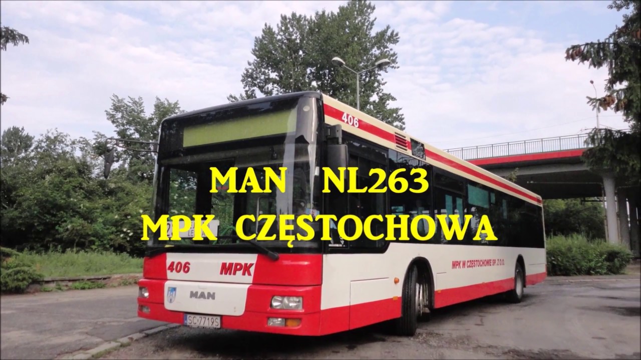 MAN NL263 MPK CZĘSTOCHOWA - Linia 23