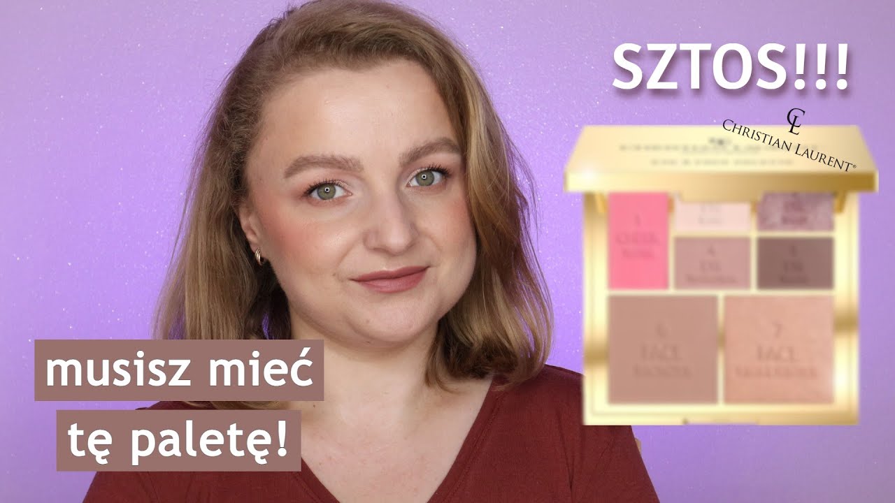 NAJLEPSZA paleta do makijażu twarzy i oczu! Musisz ją mieć!
