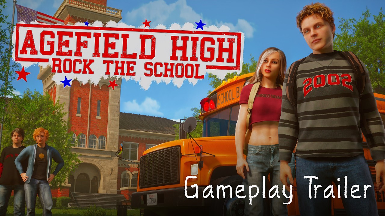 Agefield High: Rock the School - Gameplay Trailer