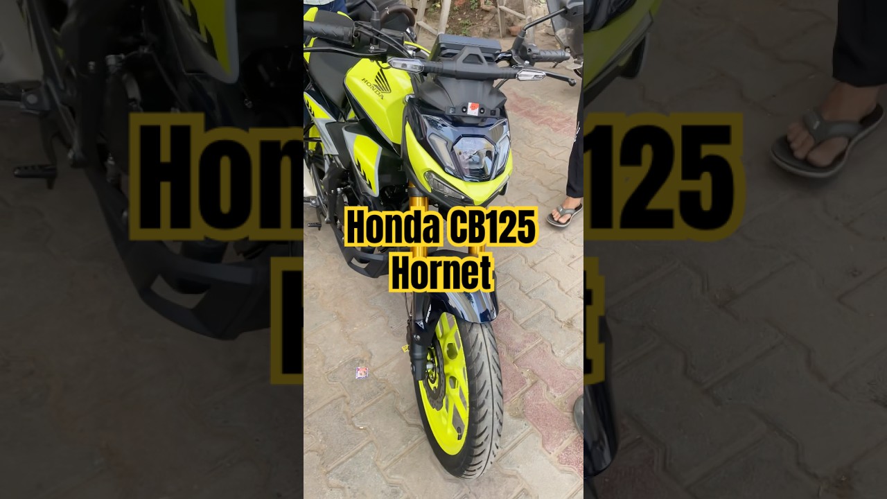 🔥 Honda CB 125 Hornet Walkaround | Full Showroom Look | Price, Specs & Features Revealed! 