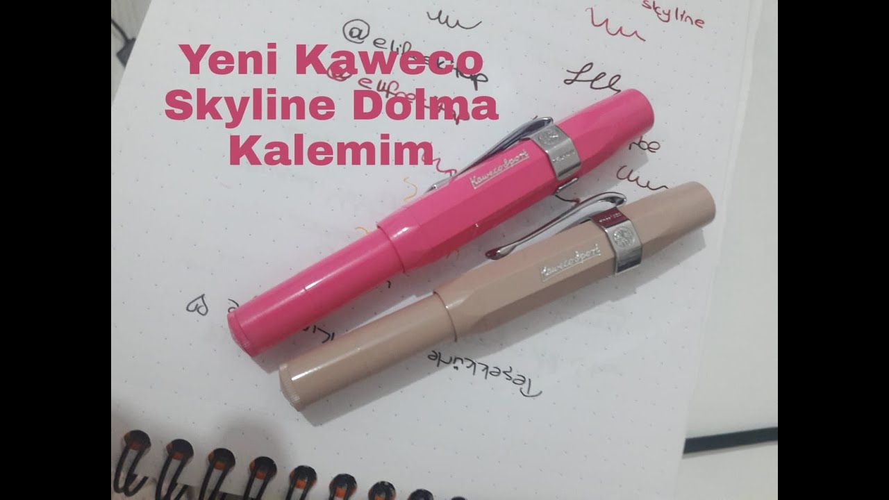 YENİ DOLMA KALEMİM / KAWECO SKYLINE
