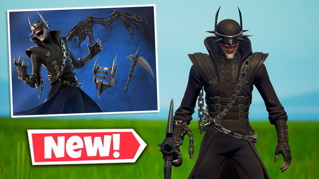 НОВЫЙ скин БЭТМЕНА, КОТОРЫЙ СМЕЕТСЯ, в Fortnite!