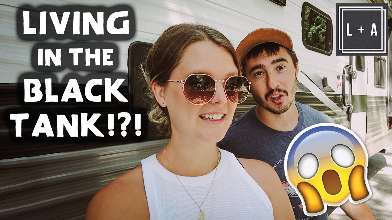 They're GROWING In There?! BLACK TANK FIRST For Us During RV Living
