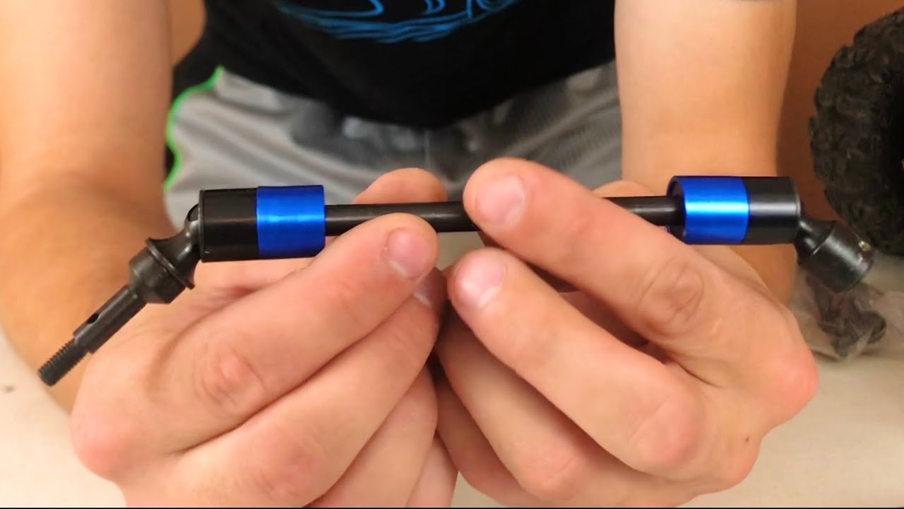 Traxxas Summit 1:10 - INSTALLING HD STEEL DRIVESHAFTS and SPIRAL CUT Diff GEARS!!