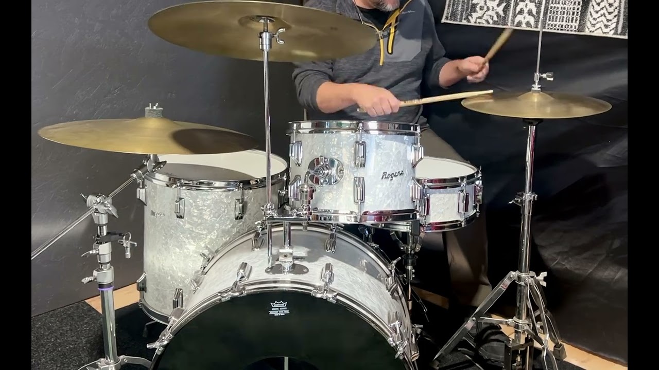Rogers WMP Fullerton Era drumset