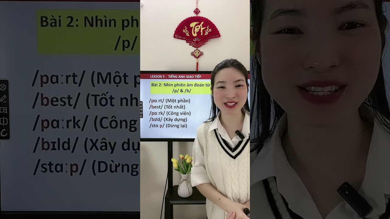 Lesson 5 [Phát âm] – Xây móng IPA - phụ âm /p/ /b/ /t/ /d cho người mới bắt đầu!