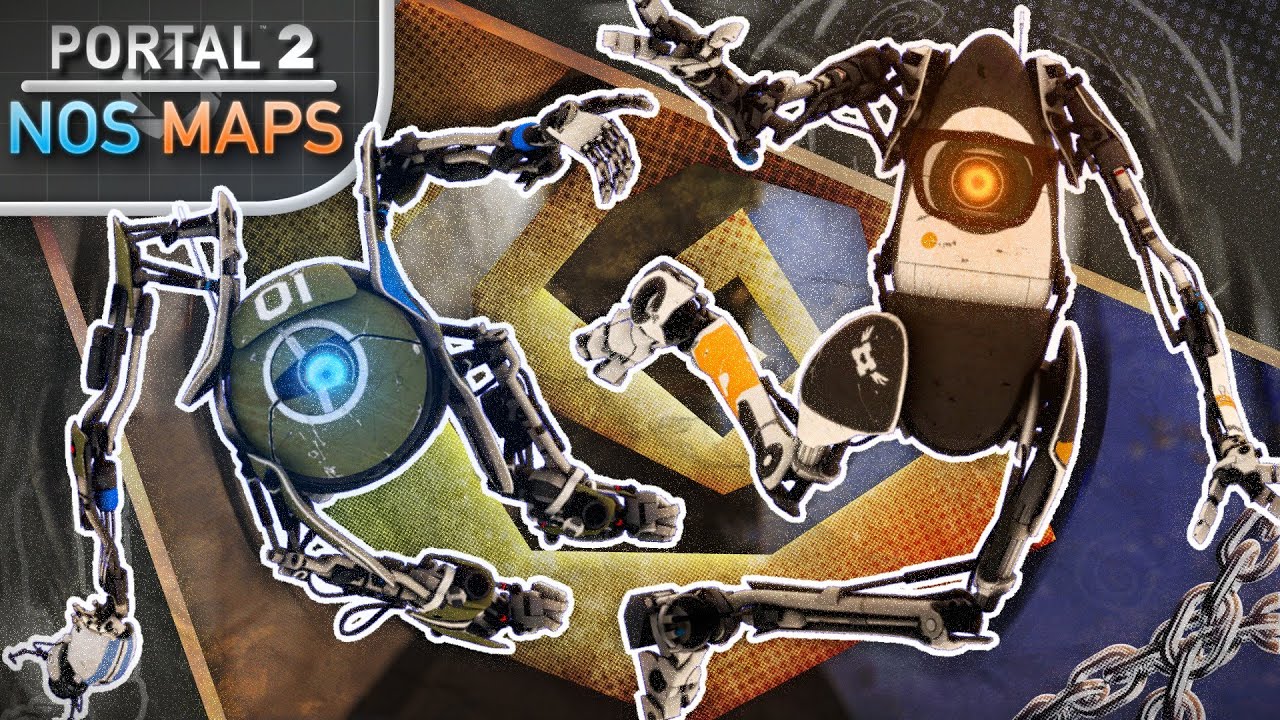 Se Faire TIRER DESSUS à 500km/h ⋅ Portal 2 - Nos Maps #1