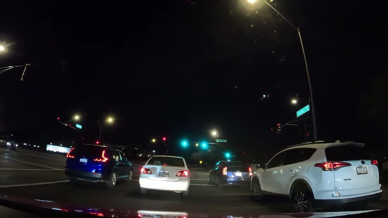 Night driving video 142