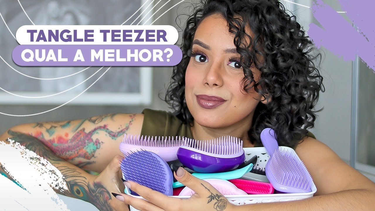 GUIA DEFINITIVO DE ESCOVAS TANGLE TEEZER - Tamires Maia