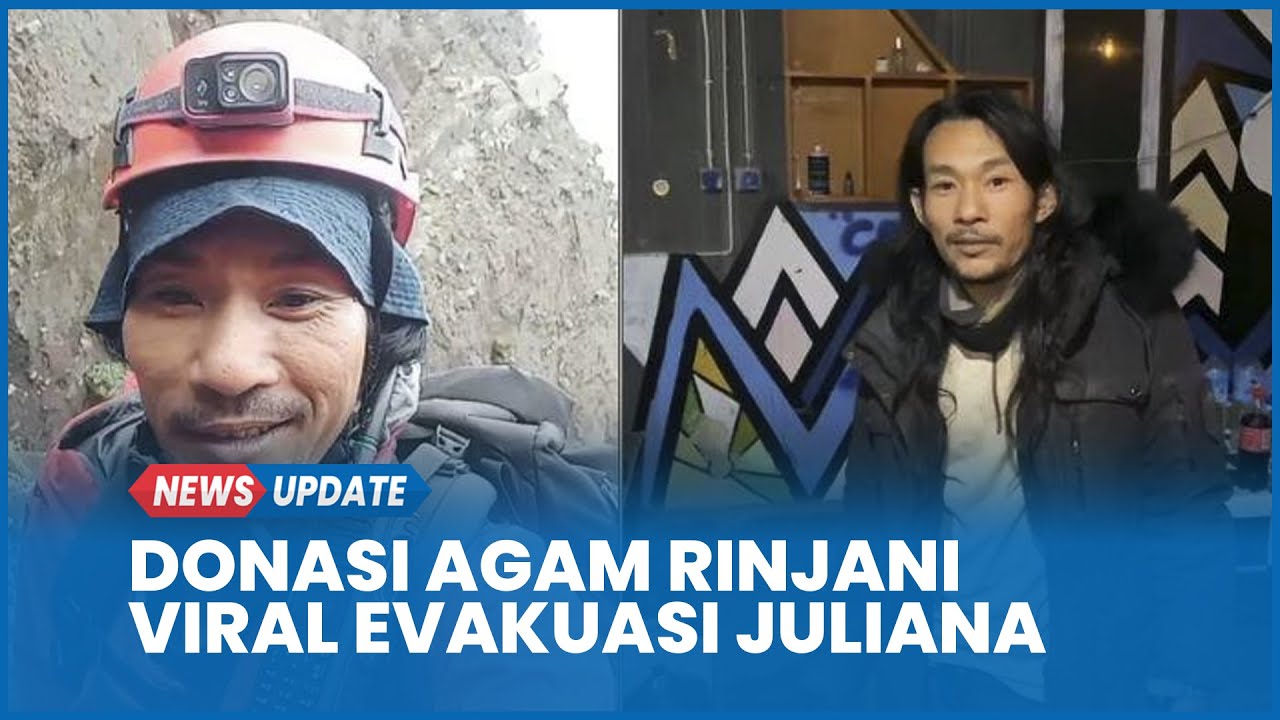 Aksi Heroik Agam Rinjani Evakuasi Juliana Bikin Haru, Warga Brasil Galang Donasi Tembus Rp 443 Juta