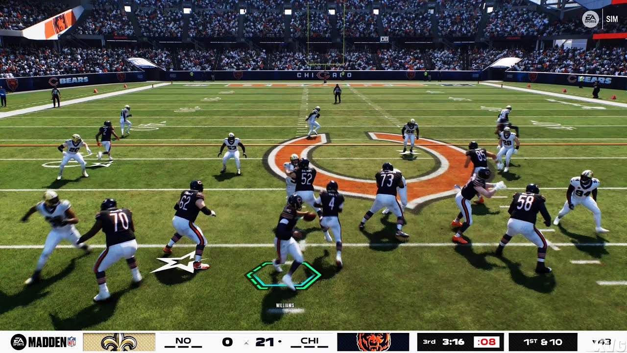 Madden NFL 26 - New Orleans Saints vs Chicago Bears - Gameplay (PS5 UHD) [4K60FPS]