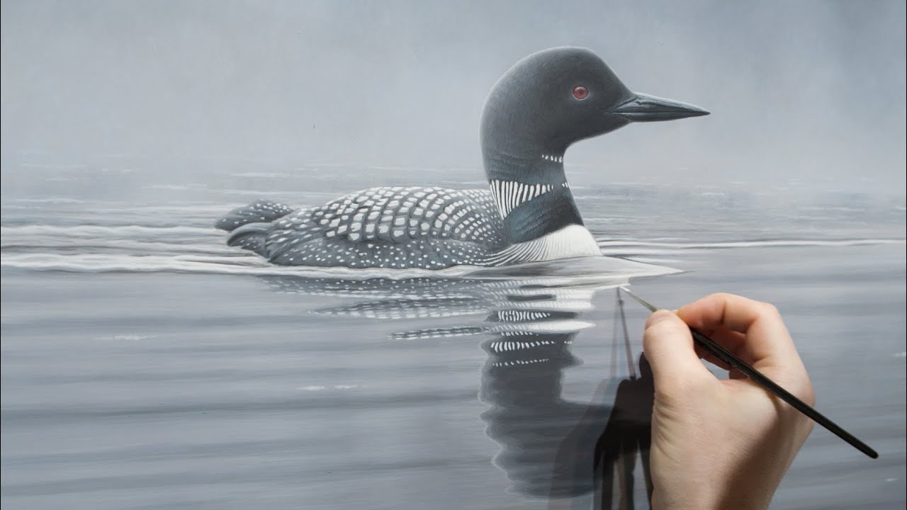 Loon | Acrylic Painting
