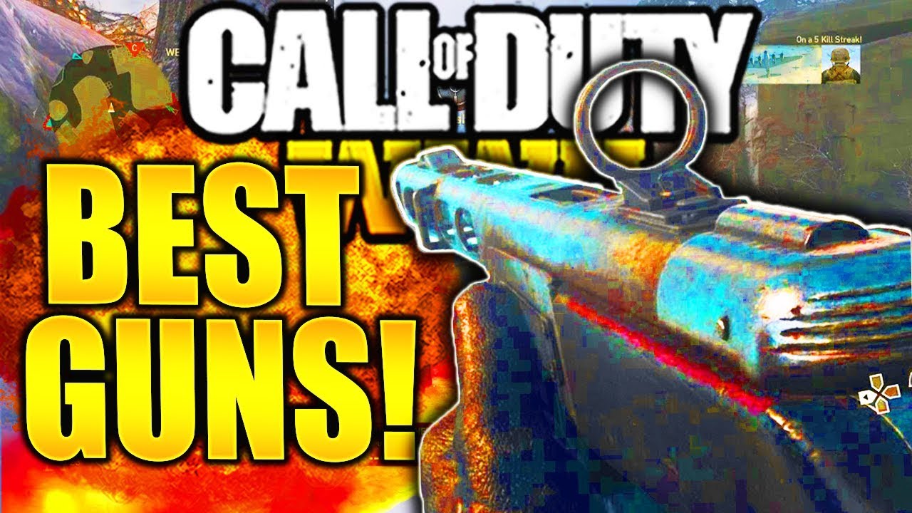 BEST GUNS IN CALL OF DUTY WW2 AFTER NEW PATCH! COD WW2 BEST WEAPONS AFTER PATCH CALL OF DUTY WW2!