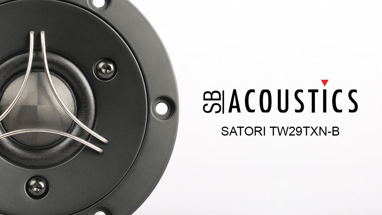 SB ACOUSTICS TWEETER, SATORI TW29TXN-B I speaker video products