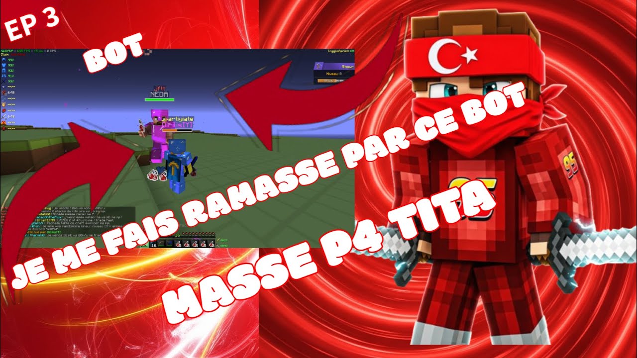 JE ME FAIS RAMASSE MIETTE PAR CE BOT LETS PLAY SKILLPVP EPISODE 3