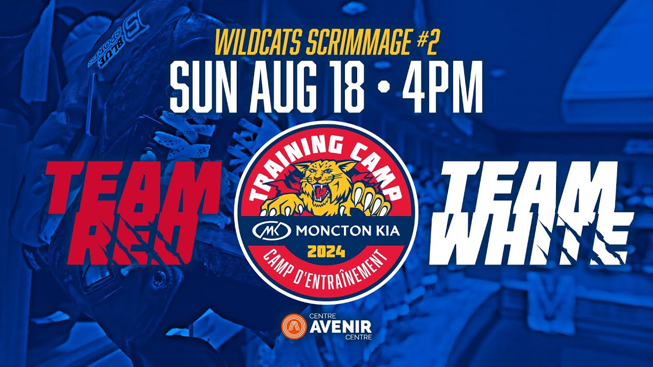 Moncton Wildcats Training Camp 2024 - Red vs. White Intersquad Game #2