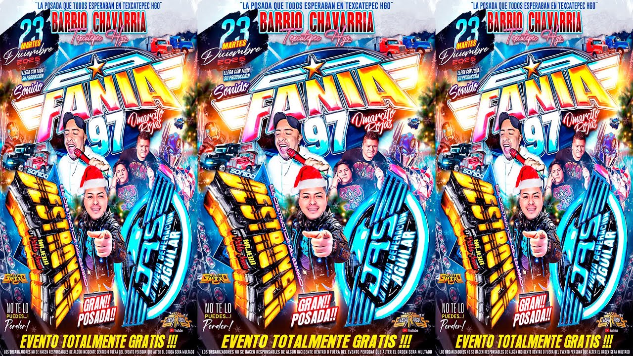 Sonido Destroyer ((Disco Vol. 2)) En Texcatepec, Hidalgo 2025