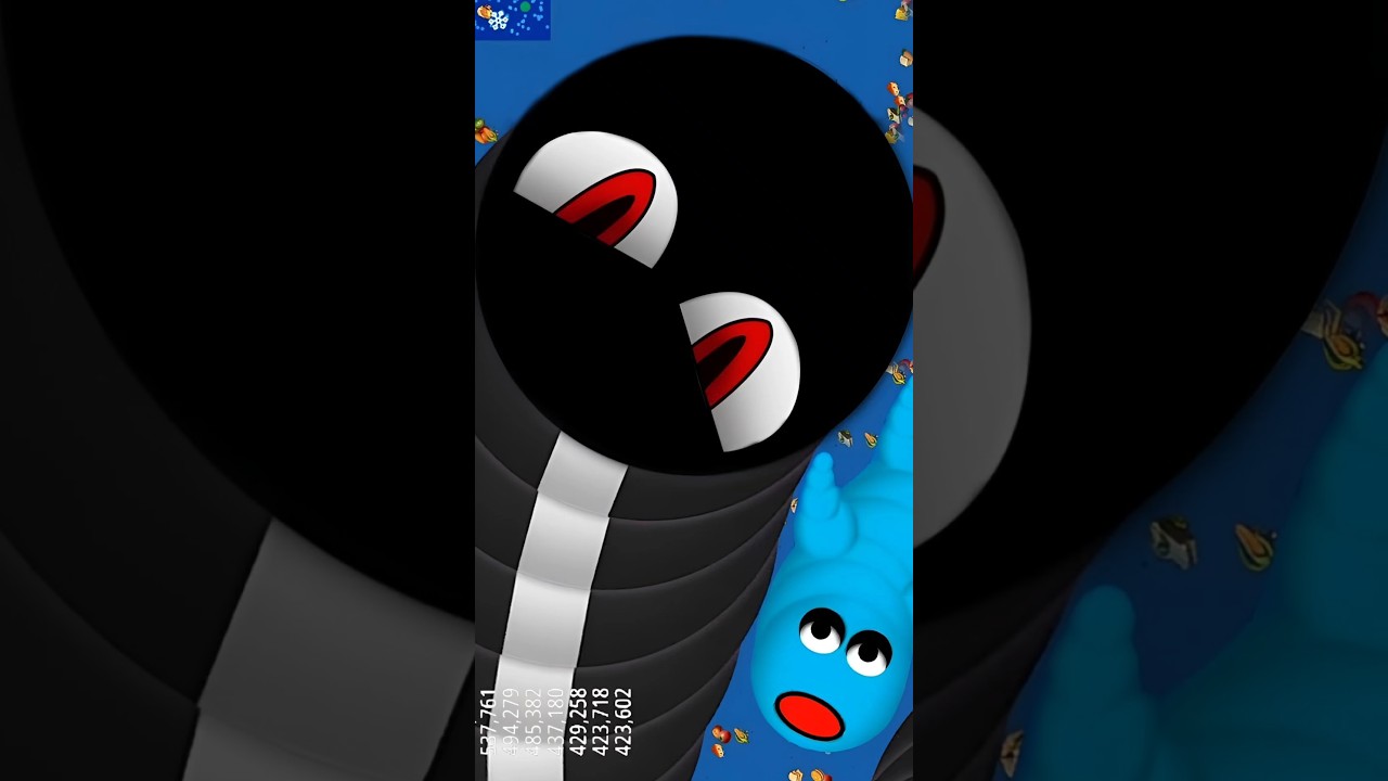 🐍WormsZone.io ❤001 Slither Snake Top01 /Best World Record Snake Epic cacing WormsZoneio #344