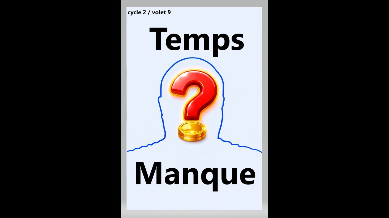 Ce n’est pas le temps qui manque… c’est l’attention | Reprends le contrôle de  .. cycle 2 / volet9