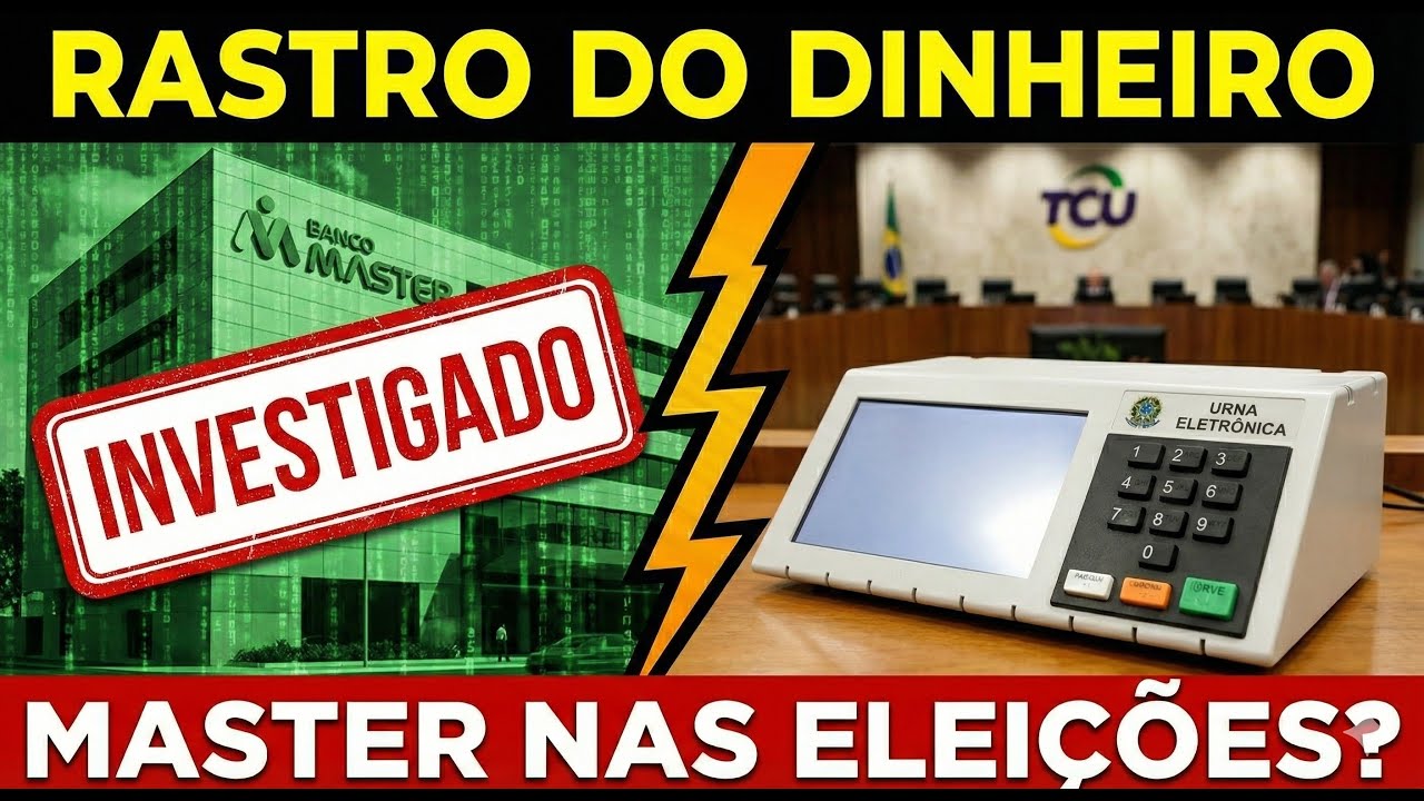 BOMBA: O Dinheiro do Master nas Eleições! MPTCU Entra no Jogo