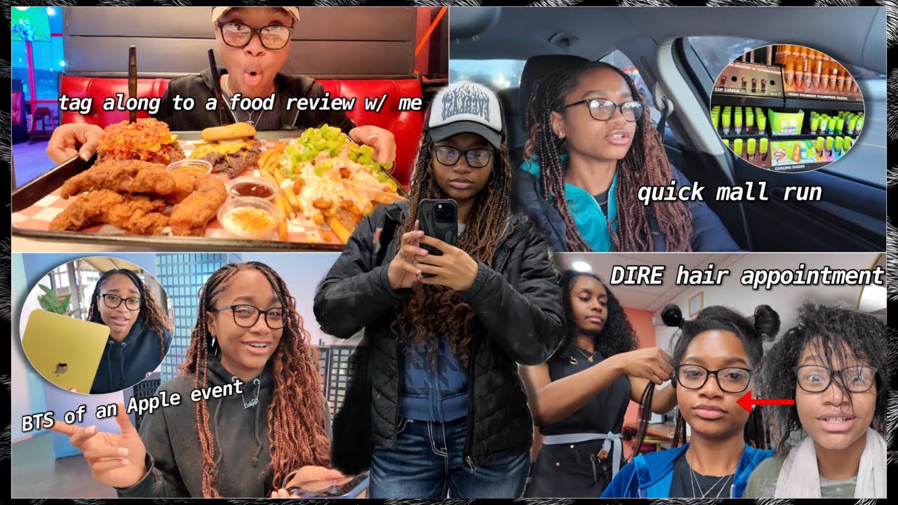 4 DAYS In My Life ᥫ᭡. MESSY YAP SESSION, HAIR APPOINTMENT, BIG BRAND EVENTS