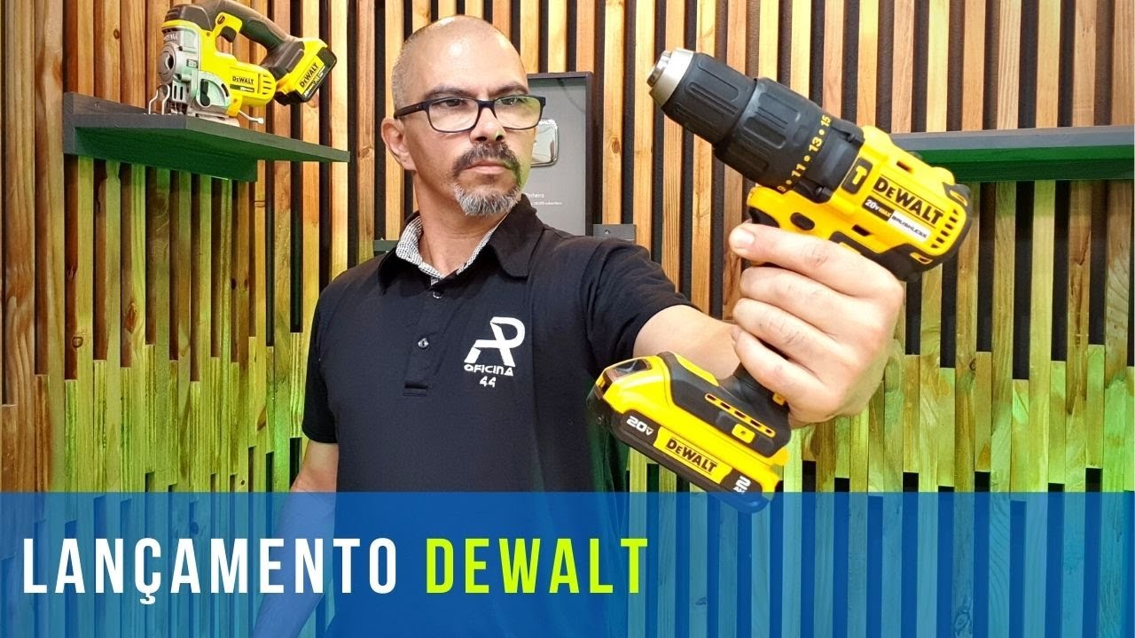 Lançamento #Dewalt  DCD7781 - Parafusadeira e furadeira de impacto 20V