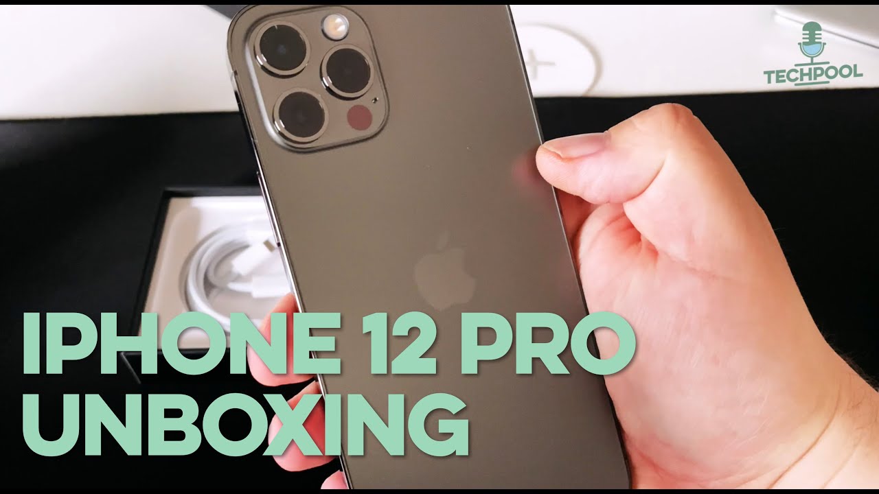 iPhone 12 Pro Graphit Unboxing & erster MagSafe Eindruck | Techpool Podcast