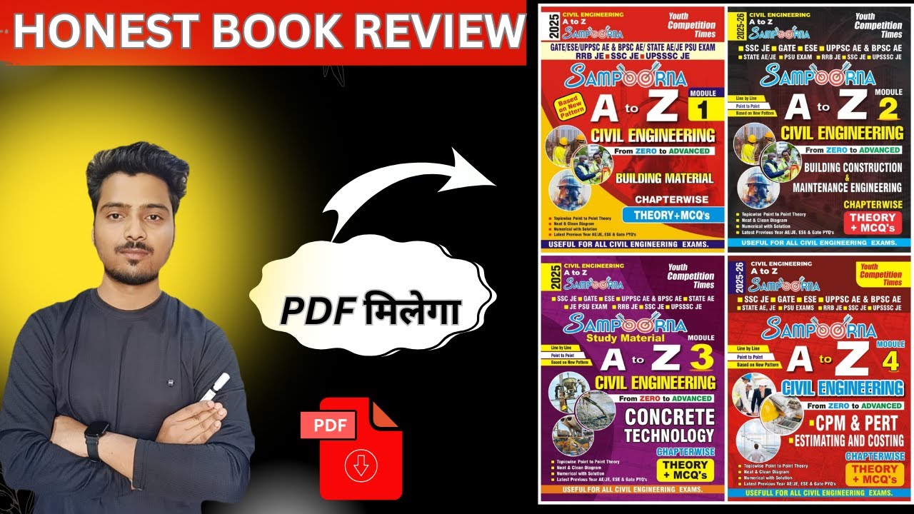 YCT Complete Civil Engineering A to Z &ndash; Worth Buying in 2025? | Full Review + PDF