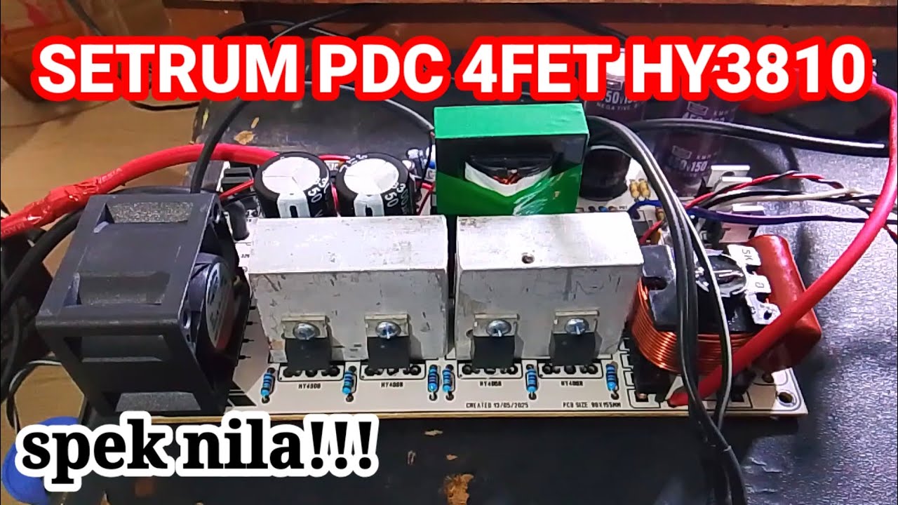 REVIEW SETRUM PDC 4FET HIG LOW FULL GELOMBANG FULL PROTEKSI
