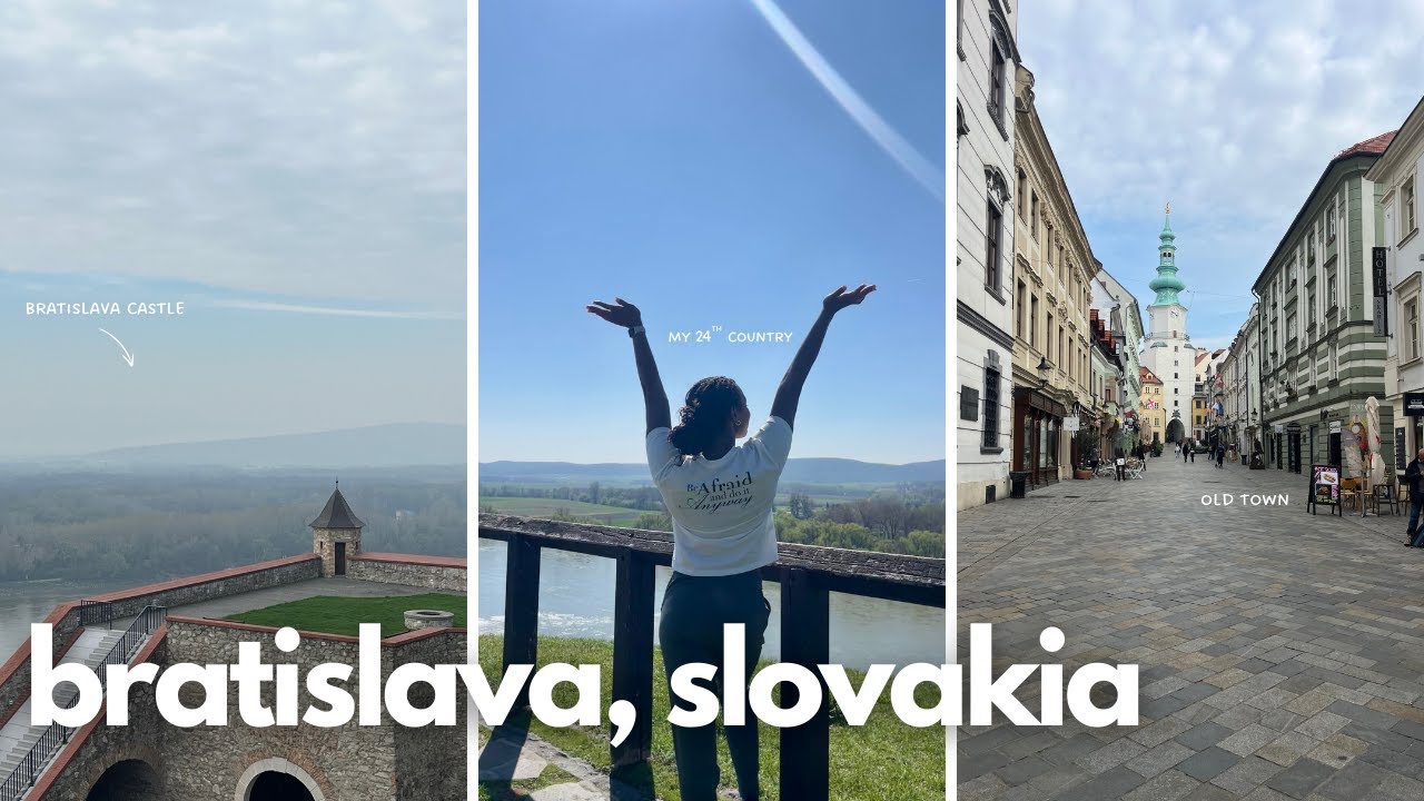 BRATISLAVA, SLOVAKIA 🇸🇰 l bratislava castle & hrad dévin
