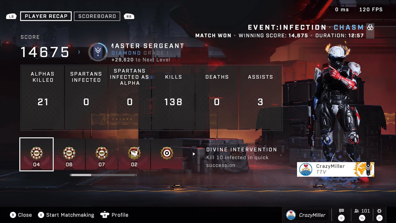 Highest Kills With 0 Deaths In Infection