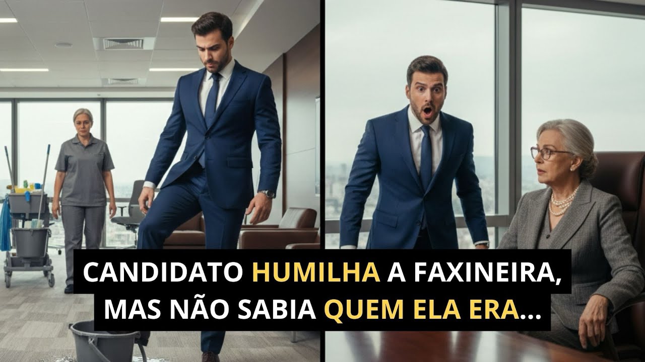 Candidato humilha faxineira, mas não sabia quem ela era…