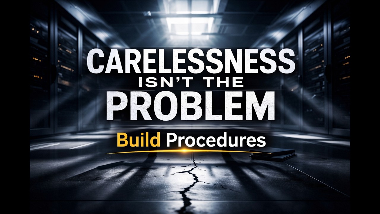 Why “Being Careful” Is Not a Security Strategy